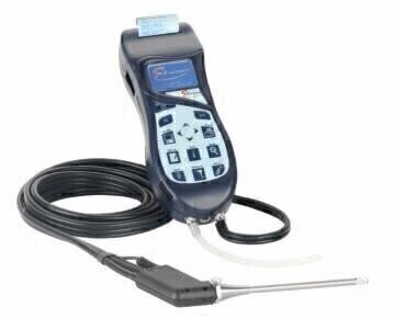 Ideal Hand-Held Industrial Combustion Gas Analyser