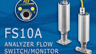 New Flow Switch/Monitor Optimised for Process Analysers and Sampling Systems  