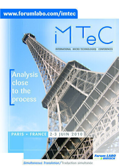 The First international conferences in France on Micro Technologies in Industrial Analysis